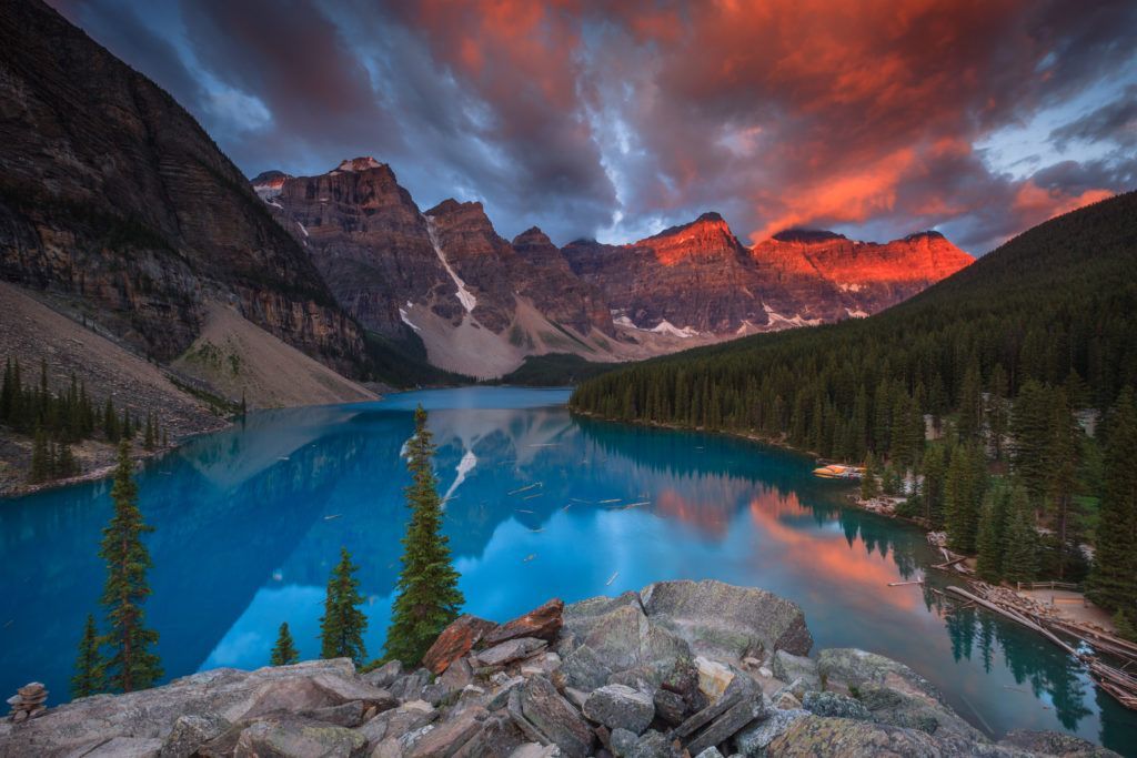moraine lake viaje fotografico a Canada