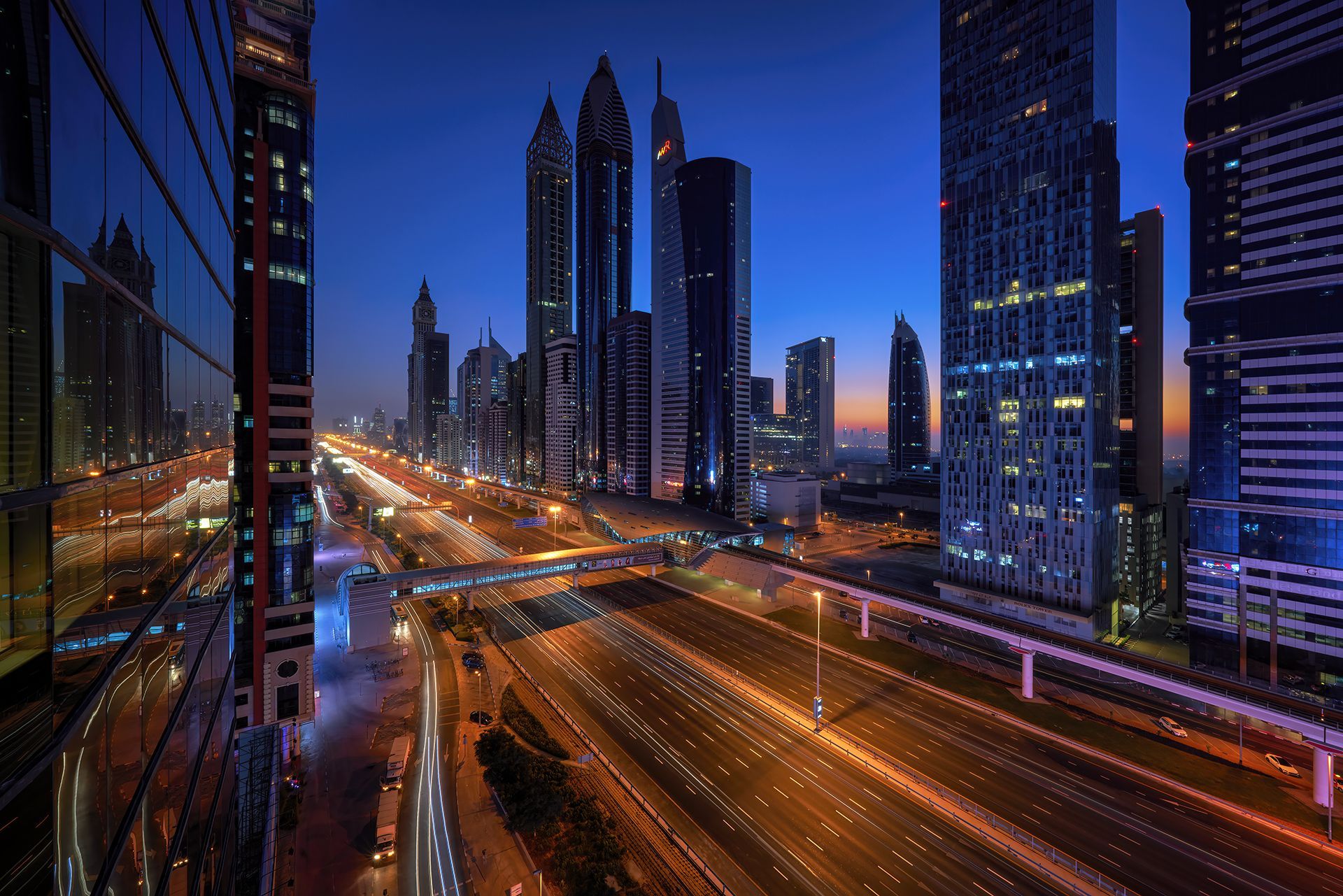 Amanecer en Dubai